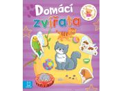 Mrňous si hraje a nalepuje. Domácí zvířata