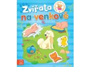 Mrňous si hraje a nalepuje. Zvířata na venkově