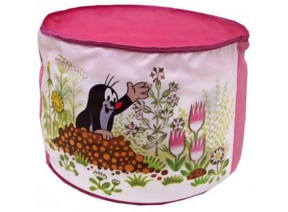 MÚ Brno Taburet Krtek červený