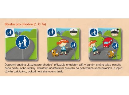 Multitrio Dopravní značky soubor dětských vzdělávacích her
