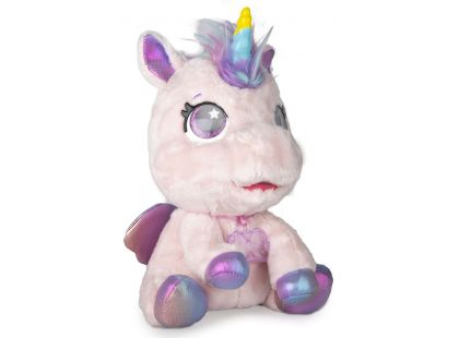 My Baby Unicorn Můj interaktivní jednorožec světle růžový