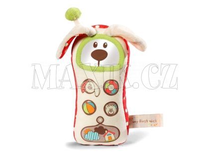 My First NICI Měkký telefon králíček 18 cm