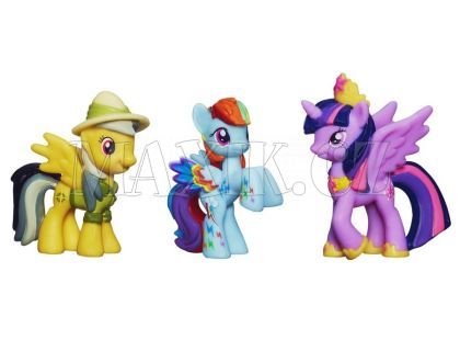 My Little Pony 3 poníci v kolekci - Daring Do, Princess Twilight Sparkle, Rainbow Dash