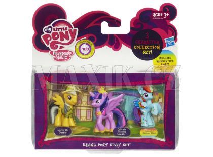 My Little Pony 3 poníci v kolekci - Daring Do, Princess Twilight Sparkle, Rainbow Dash