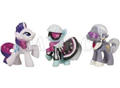 My Little Pony 3 poníci v kolekci - Rarity, Photo Finish, Hoity Toity
