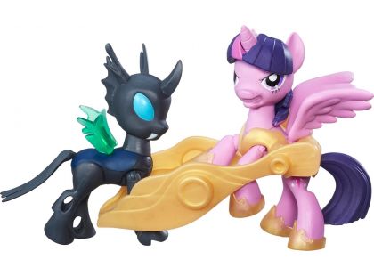 My Little Pony Guardians of harmony 2 poníci Princess Twilight Sparkle vs Changeling