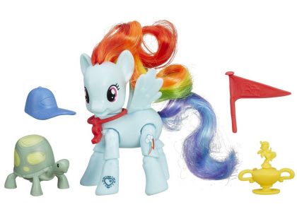 My Little Pony Poník s kamarádem a doplňky - Rainbow Dash