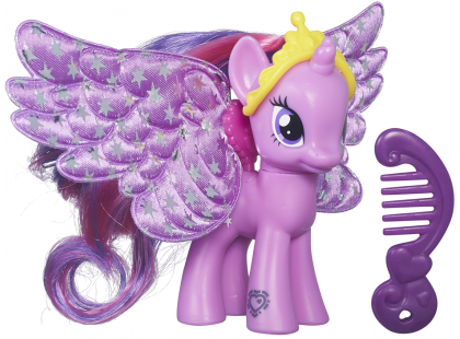 My Little Pony Poník s ozdobenými křídly - Princess Twilight Sparkle