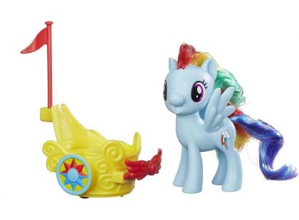 My Little Pony Poník s vozíkem Rainbow Dash
