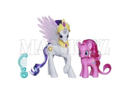My Little Pony Princezna s kamarádkou a doplňky - Luna a Rarity