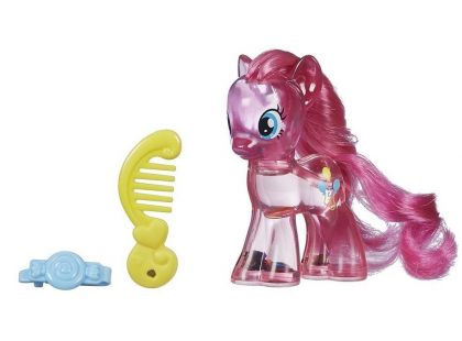 My Little Pony Průhledný poník s třpytkami a doplňkem - Pinkie Pie