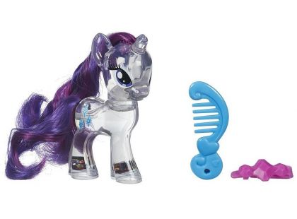 My Little Pony Průhledný poník s třpytkami a doplňkem - Rarity