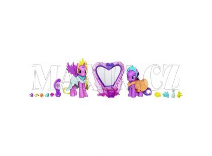 My Little Pony sada s křišťálovými doplňky - Pinkie Pie a Fluttershy