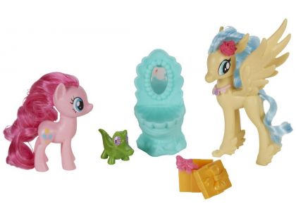 My Little Pony Set 2 poníků s doplňky Pinkie Pie a Princess Skystar