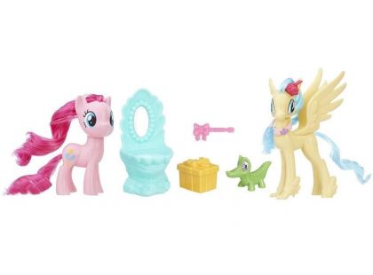 My Little Pony Set 2 poníků s doplňky Pinkie Pie a Princess Skystar