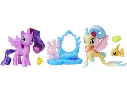 My Little Pony Set 2 poníků s doplňky Princess Twilight Sparkle a Princess Skytar