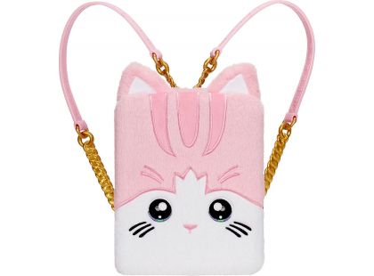 Na! Na! Na! Surprise Batoh s pokojíčkem 3 v 1, série 3 - růžová kočička - Poškozený obal