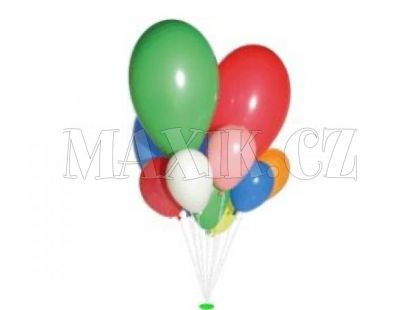 Nafukovací balonek Oválek 18/45 cm mix9-ti barev
