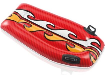 Nafukovací matrace s úchyty Intex 58165 - Červená Nafukovací matrace s úchyty Intex 58165 - Červená