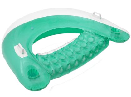 Nafukovací sedátko s držadly Intex 58859 - Tyrkysová - Poškozený obal