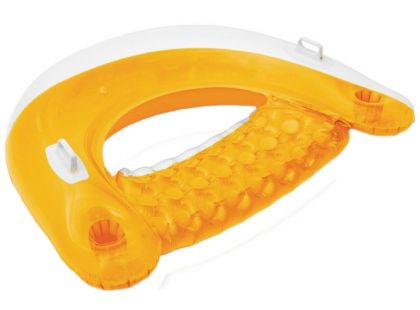Nafukovací sedátko s držadly Intex 58859 - Žlutá Nafukovací sedátko s držadly Intex 58859 - Žlutá