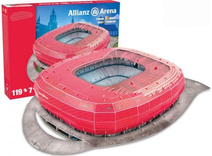 Nanostad 3D Puzzle Allianz Arena - Bayern Munchen