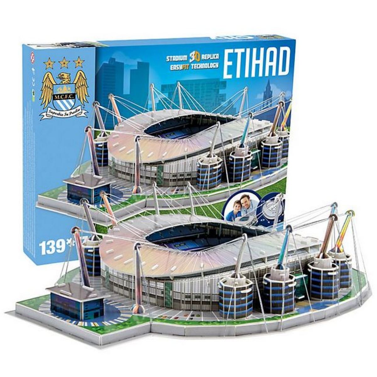 Nanostad 3D Puzzle Etihad - Manchester City