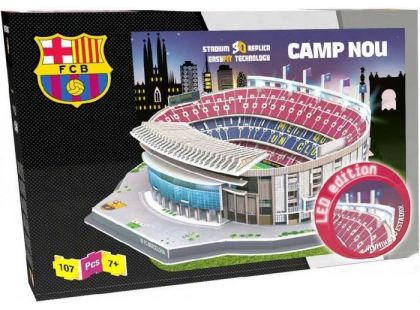Nanostad 3D puzzle s LED FC Barcelona Camp Nou