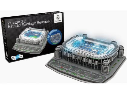 Nanostad 3D puzzle s LED Real Madrid Santiago Bernabeu