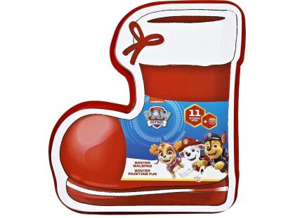 Naplněná bota Santa Clause 12 ks Tlapková patrola