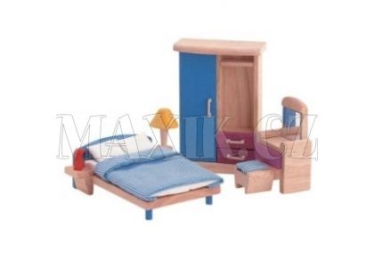 Nábytek pro panenky-ložnice Plan Toys