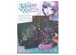 Nebulous Stars Seškrabávací set 5 destiček