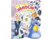 Nejkrásnější vánoční omalovánky se samolepkami Ledové království