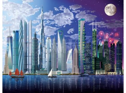 Nejvyšší budova světa Puzzle 2000dílků Ravensburger