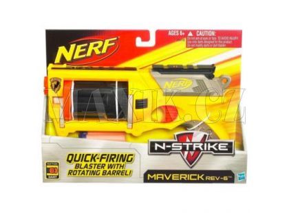 NERF N-STRIKE Pistole s bubínkovým zásobníkem