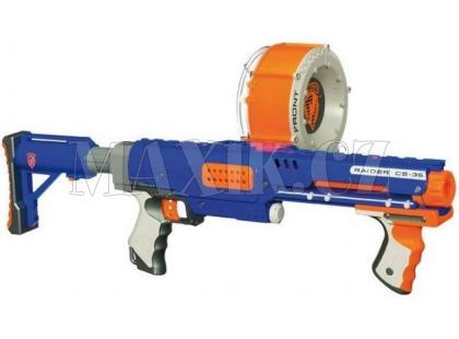 NERF N-Strike Raider velký samopal s kulatým zásobníkem HASBRO 21207