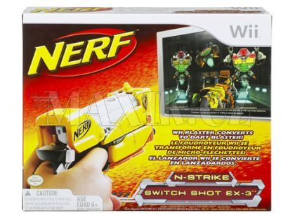 NERF N-STRIKE Switch shot Wii HASBRO 66754