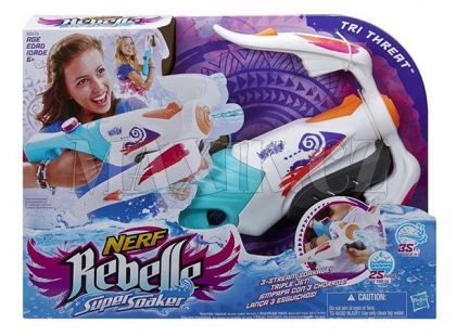 Nerf Rebelle Super Soaker Vodní kuše vystřelující 3 proudy