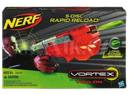 Nerf Vortex Vigilon Pistol se zásobníkem