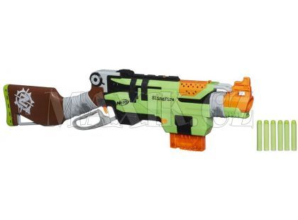 NERF Zombie puška s pákovým nabíjením