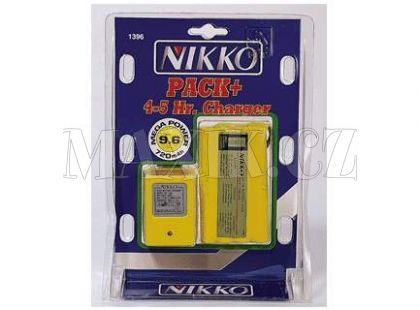 Nikko 9,6V Bateriový balík s nabíječkou