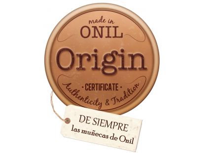 Nines Černoška s miminkem s vlasy 45 cm 32330