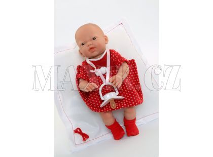 Nines Golosinas holčička v červeném 26cm