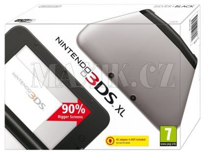 Nintendo 3DS XL Black & Silver