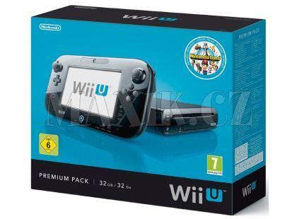Nintendo Wii U Black Premium Pack 32GB + Nintendo Land