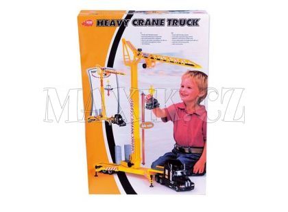 Nákladní auto s jeřábem 80cm s příslušenstvím