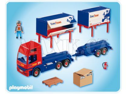Nákladní auto s kontejnery Playmobil 4323