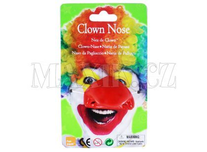 Nos klaun plastový