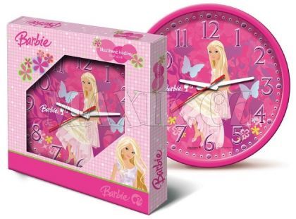 Nástěnné hodiny Barbie