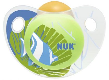 Nuk Dudlík Trendline Adore latex 6-18m - Zelený